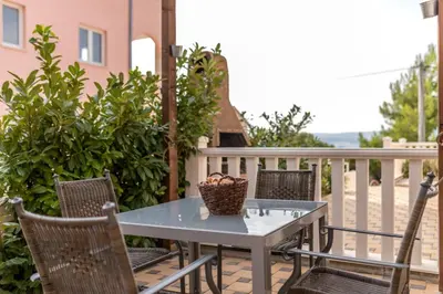 Balkon ili terasa u objektu Apartments Fortica
