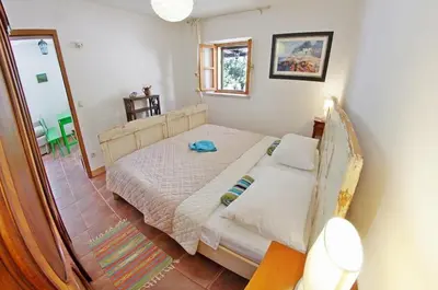 Krevet ili kreveti u jedinici u objektu Remote Beach House Studena Brač
