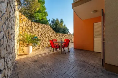 Balkon ili terasa u objektu Apartments Palma