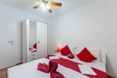 Krevet ili kreveti u jedinici u objektu Apartments Palma