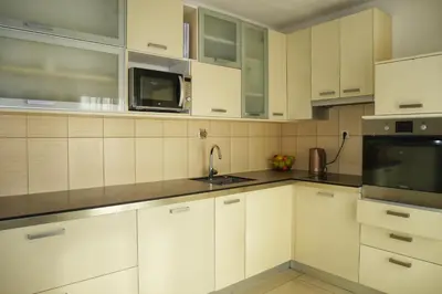 Kuhinja ili čajna kuhinja u objektu Apartment Nike