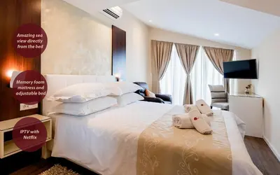 Krevet ili kreveti u jedinici u objektu Villa Višnja Prestige