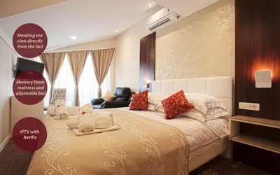 Krevet ili kreveti u jedinici u objektu Villa Višnja Prestige