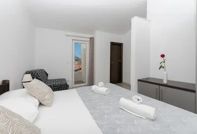 Krevet ili kreveti u jedinici u objektu Bilin san apartments