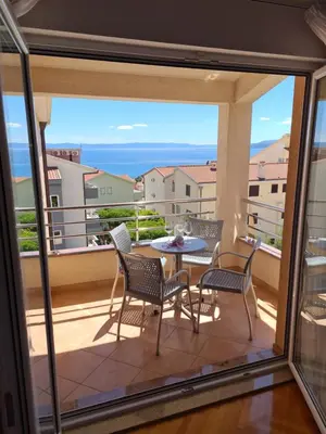 Balkon ili terasa u objektu Apartmani Katarina