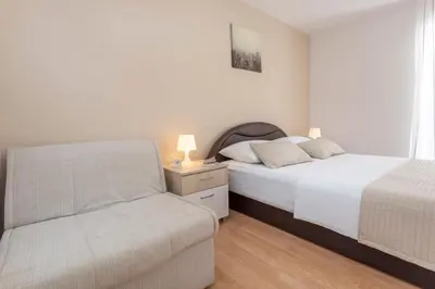 Krevet ili kreveti u jedinici u objektu Apartments Gordana Jeličić