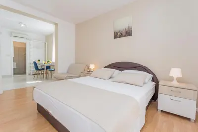 Krevet ili kreveti u jedinici u objektu Apartments Gordana Jeličić