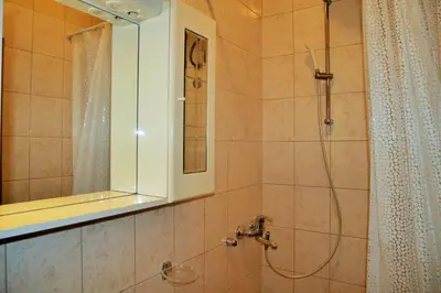 Kupaonica u objektu Apartments Sandy Beach