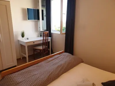 Krevet ili kreveti u jedinici u objektu Seaside stay Rošić