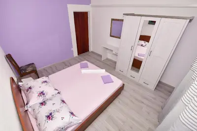 Krevet ili kreveti u jedinici u objektu Apartments Makarska Gudelj Cvitan