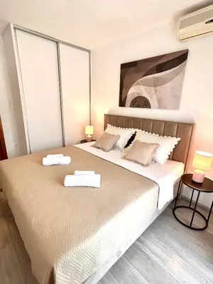 Krevet ili kreveti u jedinici u objektu Apartman Zorka