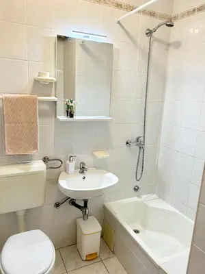 Kupaonica u objektu Apartman Zorka