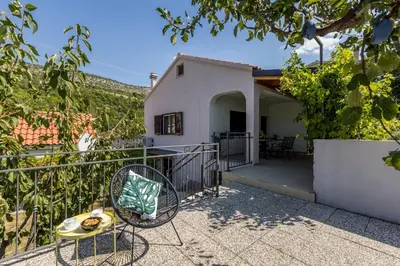 Balkon ili terasa u objektu Villa Almond near Omis, private pool