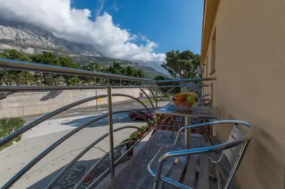 Pogled na planine ili pogled na planine iz apartmana