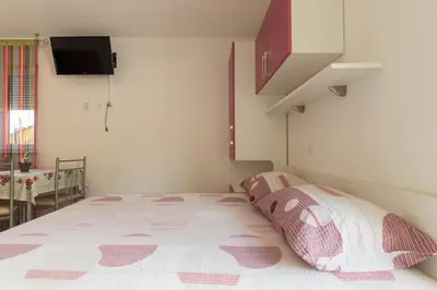 Krevet ili kreveti u jedinici u objektu Studio apartments Zloic in Krvavica