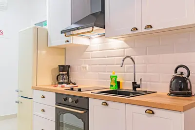 Kuhinja ili čajna kuhinja u objektu Apartman Lena Centar