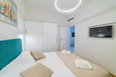 Krevet ili kreveti u jedinici u objektu Apartman Lena Centar