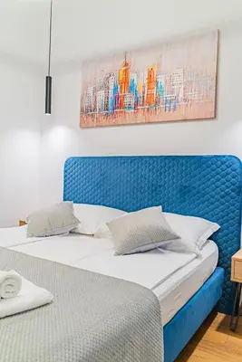 Krevet ili kreveti u jedinici u objektu Apartman Lena Centar