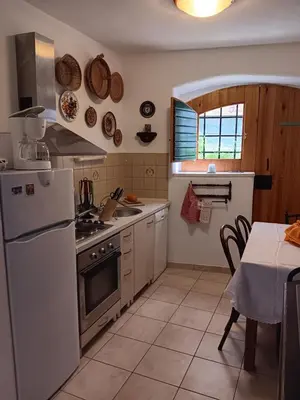 Kuhinja ili čajna kuhinja u objektu Guest House Lucijo
