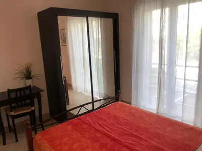 Krevet ili kreveti u jedinici u objektu Dalmatia Apartments