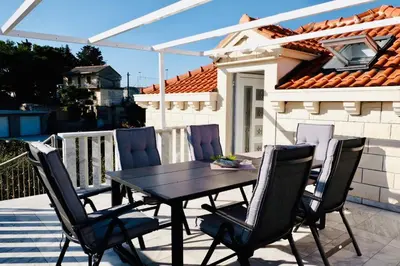 Balkon ili terasa u objektu Villa Tonika