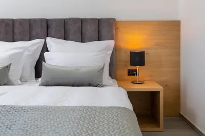 Krevet ili kreveti u jedinici u objektu Fontevita Apartments