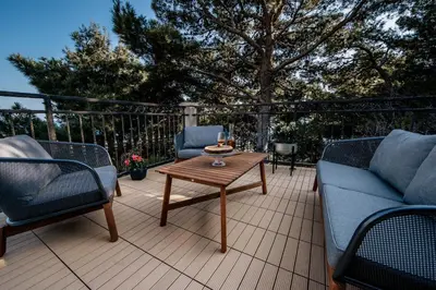 Balkon ili terasa u objektu Villa AMore Brela