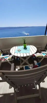 Pogled na more ili pogled na more iz apartmana