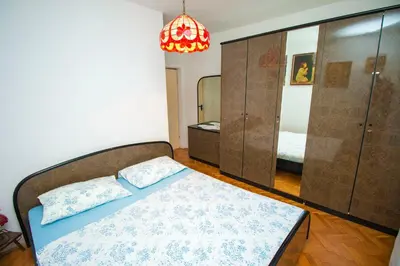 Krevet ili kreveti u jedinici u objektu Apartments Perkušić