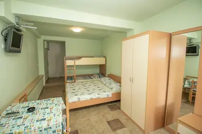 Krevet ili kreveti u jedinici u objektu Apartments Perkušić