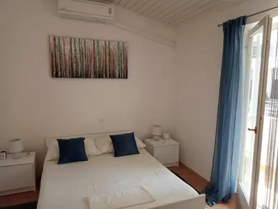 Krevet ili kreveti u jedinici u objektu apartman Biokovo