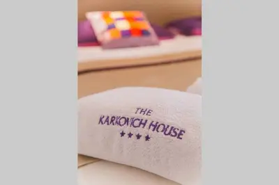 Krevet ili kreveti u jedinici u objektu Boutique old town house Karkovich
