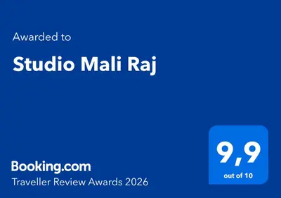 Certifikat, nagrada, logo ili neki drugi dokument izložen u objektu Studio Mali Raj