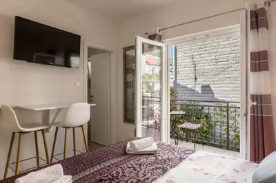 Balkon ili terasa u objektu APARTMENTS Petra studio