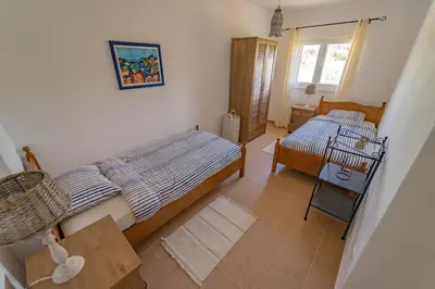 Krevet ili kreveti u jedinici u objektu Villa Jugo (6+2) - New - Mediterranean ambient