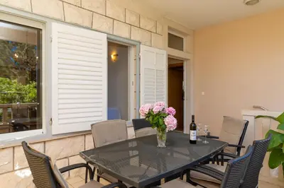 Balkon ili terasa u objektu Apartments Ella