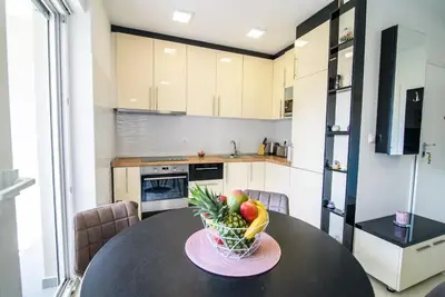 Kuhinja ili čajna kuhinja u objektu Lorena Luxury Apartment