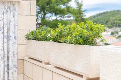 Balkon ili terasa u objektu Apartman Ružica