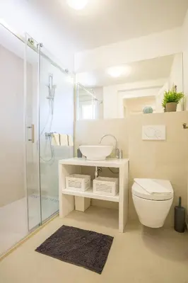 Kupaonica u objektu Villa Brac with pool Bol