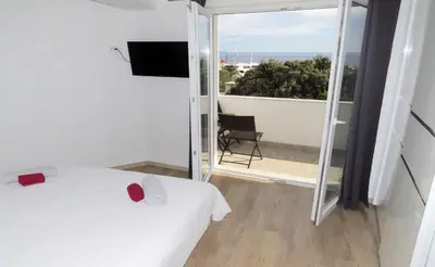 Krevet ili kreveti u jedinici u objektu Penthaus Apartment N&M
