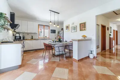 Kuhinja ili čajna kuhinja u objektu Guest house Barbara