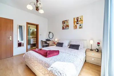 Krevet ili kreveti u jedinici u objektu Guest house Barbara