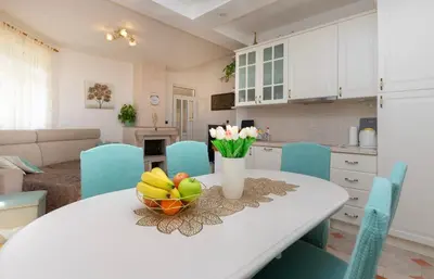 Kuhinja ili čajna kuhinja u objektu Apartment Marija