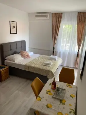 Krevet ili kreveti u jedinici u objektu Apartments by the sea Baska Voda, Makarska - 16378