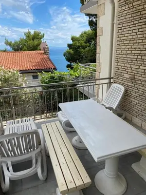 Balkon ili terasa u objektu Apartments by the sea Baska Voda, Makarska - 16378