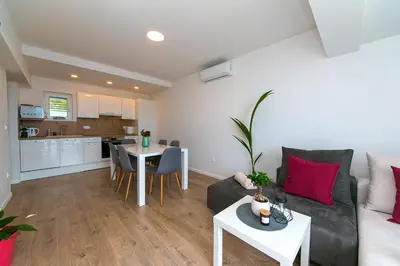 Kuhinja ili čajna kuhinja u objektu Apartman Macan