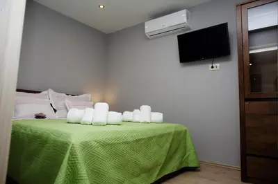 Krevet ili kreveti u jedinici u objektu Vacation home Meri