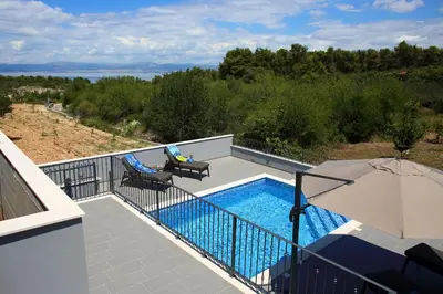 Bazen u objektu Vacation home Meri ili u blizini
