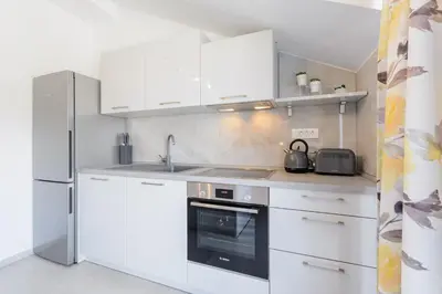 Kuhinja ili čajna kuhinja u objektu CITY VIEW APARTMENT