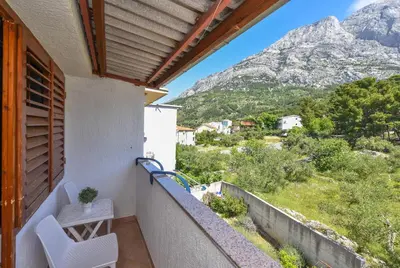 Pogled na planine ili pogled na planine iz apartmana